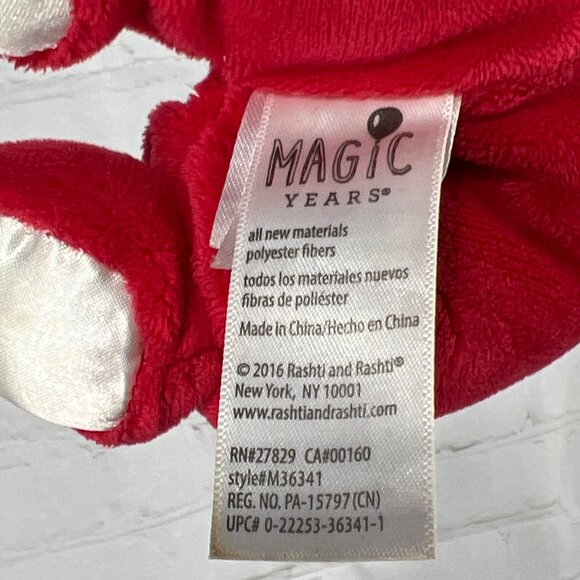 “My First Christmas” Sock Monkey Rattle Toy - Picture 3 of 7